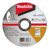 pjovimas metale - Pjovimo diskas  115 X 1 MM RST/ Metalui Makita B-12217 - 4 nuotrauka