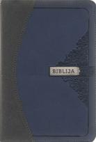 Biblija arba Šventasis Raštas. Kanoninis leidimas, viršelis su užtrauktuku