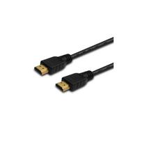 laidai kabeliai jungtys - Jungtis Savio HDMI / HDMI 1m Black - 3 nuotrauka