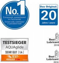 joy division aquaglide - Vandens pagrindo lubrikantas AQUAglide (200 ml) - 6 nuotrauka