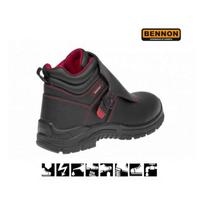 bennon batai - Bennon Safety Welder Shoes S3 HRO SRC Black 40 - 2 nuotrauka