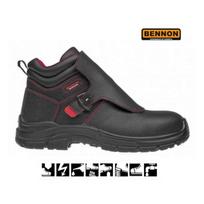 bennon batai - Bennon Safety Welder Shoes S3 HRO SRC Black 40 - 3 nuotrauka