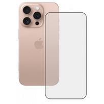 apsaugines pleveles iphone 16 - Fusion Accessories "Full Glue 5D Glass iPhone 16 Plus" Black - 3 nuotrauka