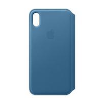 iphone xs max deklas - iPhone XS Max Leather Folio Cape Cod Blue - 4 nuotrauka