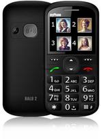telefonas mygtukai - MyPhone HALO2 Black (Juodas) - 3 nuotrauka