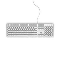 dell 580 klaviatura - Dell KB216 White Balta) - 1 nuotrauka
