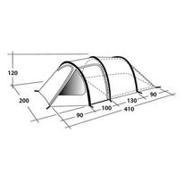 triviete palapine - Outwell Earth 3 Tent Blue (Mėlyna) - 3 nuotrauka