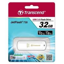 2gb usb flash - Transcend JetFlash 730 32GB White (Baltas) - 6 nuotrauka