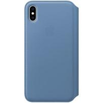 odiniai telefonu deklai - iPhone XS Max Leather Folio - Cornflower - 2 nuotrauka