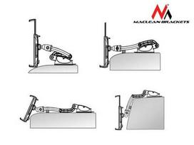 laikiklis maclean - Maclean MC-627 Universal Car Mobile Device Holder Mount Adjustable 5'' 11'' - 5 nuotrauka