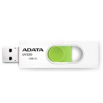 usb flash drive 3.2 - ADATA UV320 128GB White/Green (Baltas/Žalias) - 3 nuotrauka