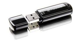 usb laikmenia - Transcend JetFlash 700 128GB Black (Juodas) - 2 nuotrauka