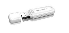 usb drives 64gb - Transcend JetFlash 730 64GB White (Baltas) - 3 nuotrauka