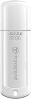 Transcend JetFlash 370 32GB White (Baltas)