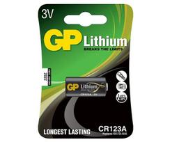 cr123a 3v baterija - GP Lithium, CR123A, 3 V, 1 vnt. - 2 nuotrauka