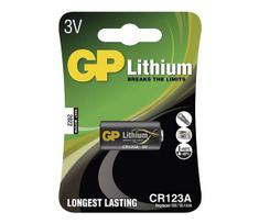 cr123a 3v baterija - GP Lithium, CR123A, 3 V, 1 vnt. - 3 nuotrauka