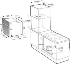 imontuojama orkaite gorenje - Gorenje BPS6737E04DBG - 2 nuotrauka