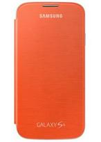 Samsung i9500/i9505 Galaxy S4 Flip Cover Orange