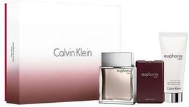 Calvin Klein Euphoria for Men 100ml EDT + 100ml Aftershave Balm + EDT 20ml