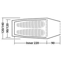 senukai palapines - Robens Tent Arch 2 Red (Raudona) - 9 nuotrauka