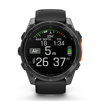 garmin fenix 3 - GARMIN Fenix 8 51mm Slate Gray (Pilkas) - 2 nuotrauka