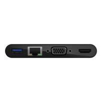 usb 2.0 hub - Dock stotelė Belkin, juoda - 3 nuotrauka