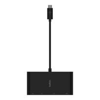 usb 2.0 hub - Dock stotelė Belkin, juoda - 5 nuotrauka