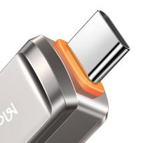 otg adapter usb c - USB 3.0 į USB-C adapteris, Mcdodo OT-8730 (pilka) - 4 nuotrauka
