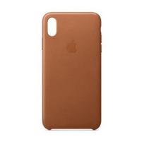 Dėkliukas APPLE iPhone XS Max, odinis, nugarėlė, rudas