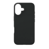 CARE Fashionable Case  Back cover  Apple  iPhone 16  Recycled plastic  Black
