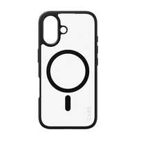 telefonas - CARE Flagship Case  Back cover  Apple  iPhone 16  Recycled plastic  Black  MagSafe - 1 nuotrauka