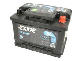 EXIDE EC542 12V 54Ah 500A D+