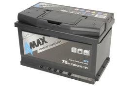 4MAX BAT70/700R/EFB/4MAX 12V 70Ah 700A D+