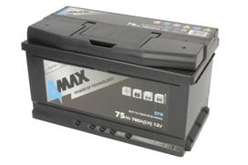 4MAX BAT75/780R/EFB/4MAX 12V 75Ah 780A D+