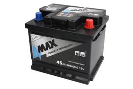 4MAX BAT45/450R/4MAX 12V 45Ah 450A D+
