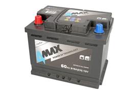 4MAX BAT60/510L/4MAX 12V 60Ah 510A K+