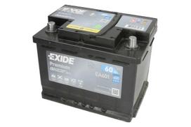 EXIDE EA601 12V 60Ah 600A K+