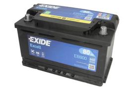 EXIDE EB800 12V 80Ah 640A D+