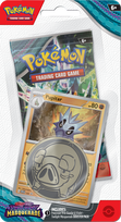 tcg kortos - Pokemon TCG - Scarlet & Violet 4 Paradox Rift Checklane 1-Pack Blister - Pineco - 3 nuotrauka