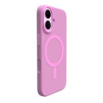 PURO iPhone 16 silikoninis DAYLIGHT, pusiau skaidrus, rožinis  / PUIPC1661DAYLROSE
