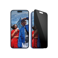 privacy screen protector iphone 16 - PanzerGlass Screen protector  Apple  iPhone 16 Plus/iPhone 15 Plus  Tempered glass  Bl - 1 nuotrauka