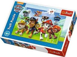 paw patrol senukai - Trefl Puzzle Paw Patrol Ready To Action 60pcs 17321 - 1 nuotrauka
