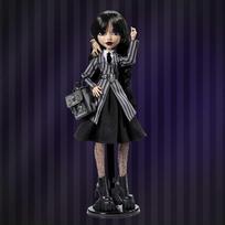 wednesday lele - Monster High X - Wednesday Raven's dress -nukke - 2 nuotrauka