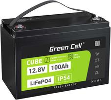 akumuliator 100 ah - Cell CUBE LiFePO4 100Ah 12,8V 1280Wh ličio geležies fosfato baterija, skirta fotoelektrai, nameliams, valtims - 1 nuotrauka