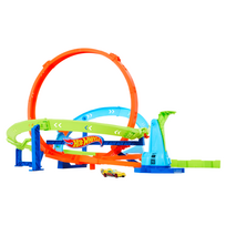 hot wheels garazas - Trasa su kilpomis Hot Wheels Loop Cyclone Challenge - 3 nuotrauka