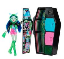 monster high skulltimates - Lėlė Mattel Monster High Ghouilla Yelps - 1 nuotrauka