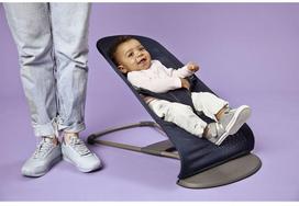 babybjorn mesh - BABYBJÖRN Bliss Navy blue Mesh, 006003 (Mėlynas) - 4 nuotrauka