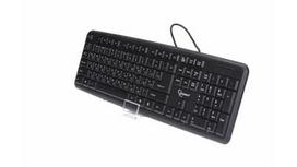 klaviatura en lt ru - Gembird KB-U-103 - 4 nuotrauka