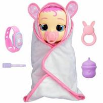 Lėlė Cry Babies Newborn IMC Toys, rožinė, 30 cm