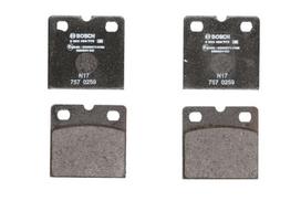 BOSCH 0 986 494 775 Brake pad set